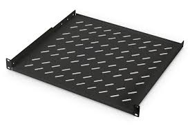 DIGITUS Fachboden 1HE 44x482x399mm bis 15kg schwarz