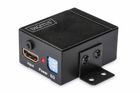 DIGITUS HDMI-Repeater m.Wandbefestigung bis 35m 225MHz schw