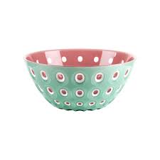 Guzzini Le Murrine Bowl 25 cm Matcha green/white/mauve