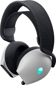 Dell Tri-Mode AW725H Ασύρματο Over Ear Gaming Headset με σύνδεση Bluetooth Lunar Light for Nintendo Switch / PS4 / PS5 / XBOX