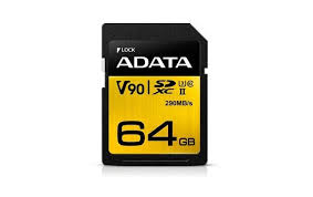 ADATA Premier One 64 GB SDXC (UHS-II U3, Class 10, V90)