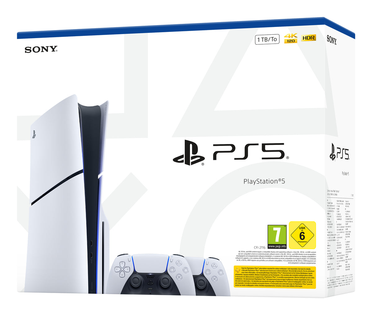 Sony PlayStation 5 Bundle incl. 2 Controller
