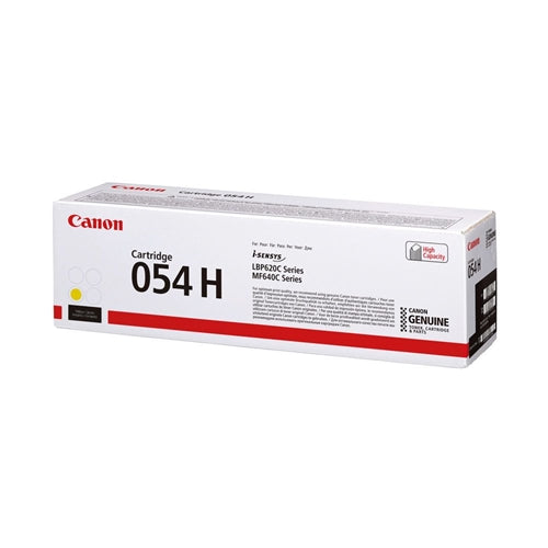 Canon Toner Cartridge 054 H Y yellow