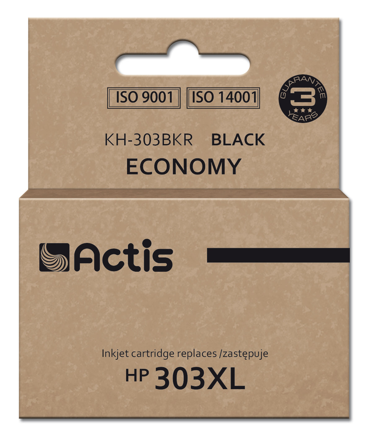 Actis KH-303BKR Ink (replacement for HP 303XL T6N04AE; Premium; 20ml; 600 pages; black)