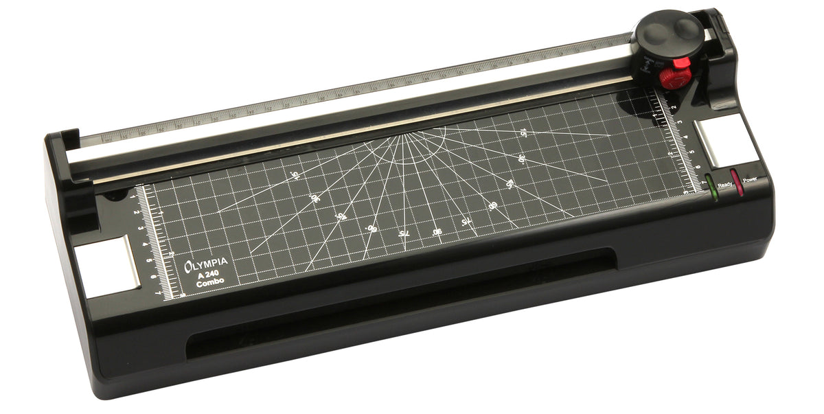 Olympia Laminator A 240 Combo – up to DIN A4, Black