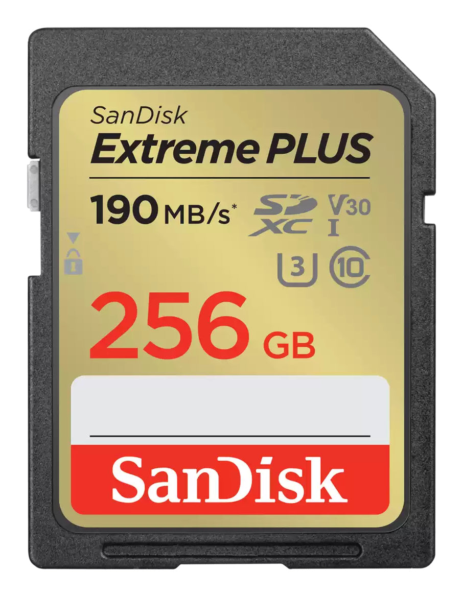 SanDisk Extreme PLUS SDXC 256GB (SDSDXWV-256G-GNCIN) (SDSDXWV256GGNCIN)
