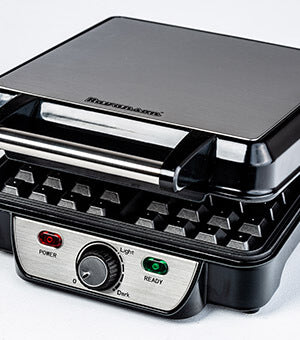 Ηλεκτρική Βαφλιέρα Ravanson GR-7030 (1100W, μαύρη)