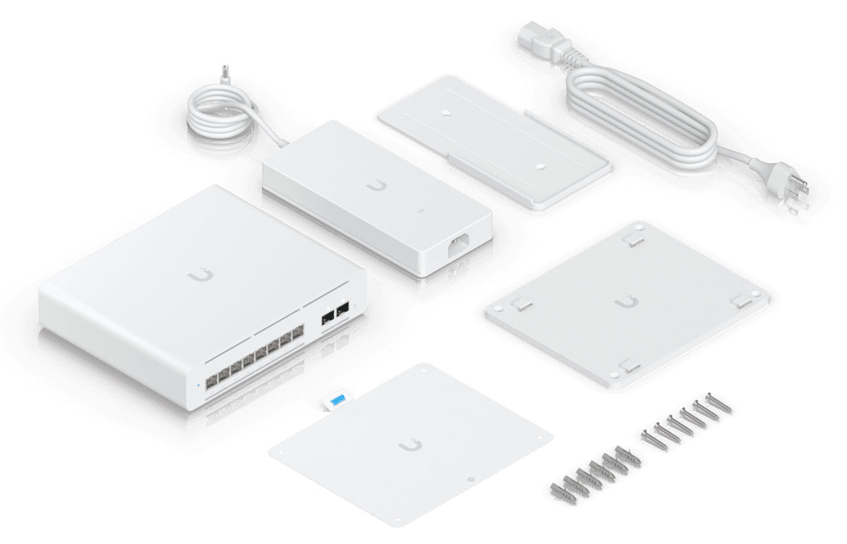 Ubiquiti UniFi Pro XG 8 PoE Managed L2/L3 10G Ethernet (100/1000/10000) Power over Ethernet (PoE) Grey
