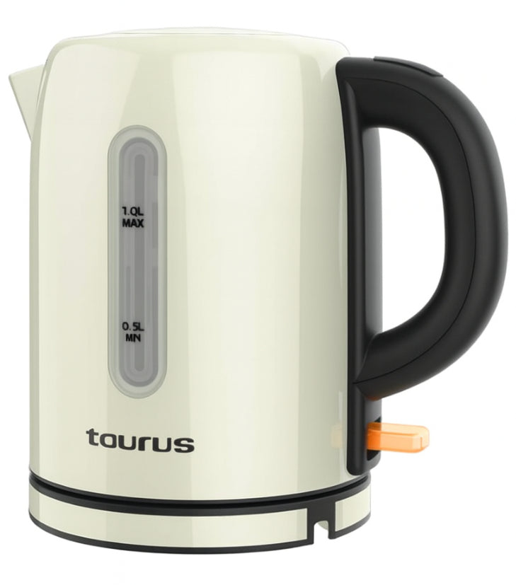 Taurus VINTAGE COMPACT electric kettle 1 L 2400 W Cream