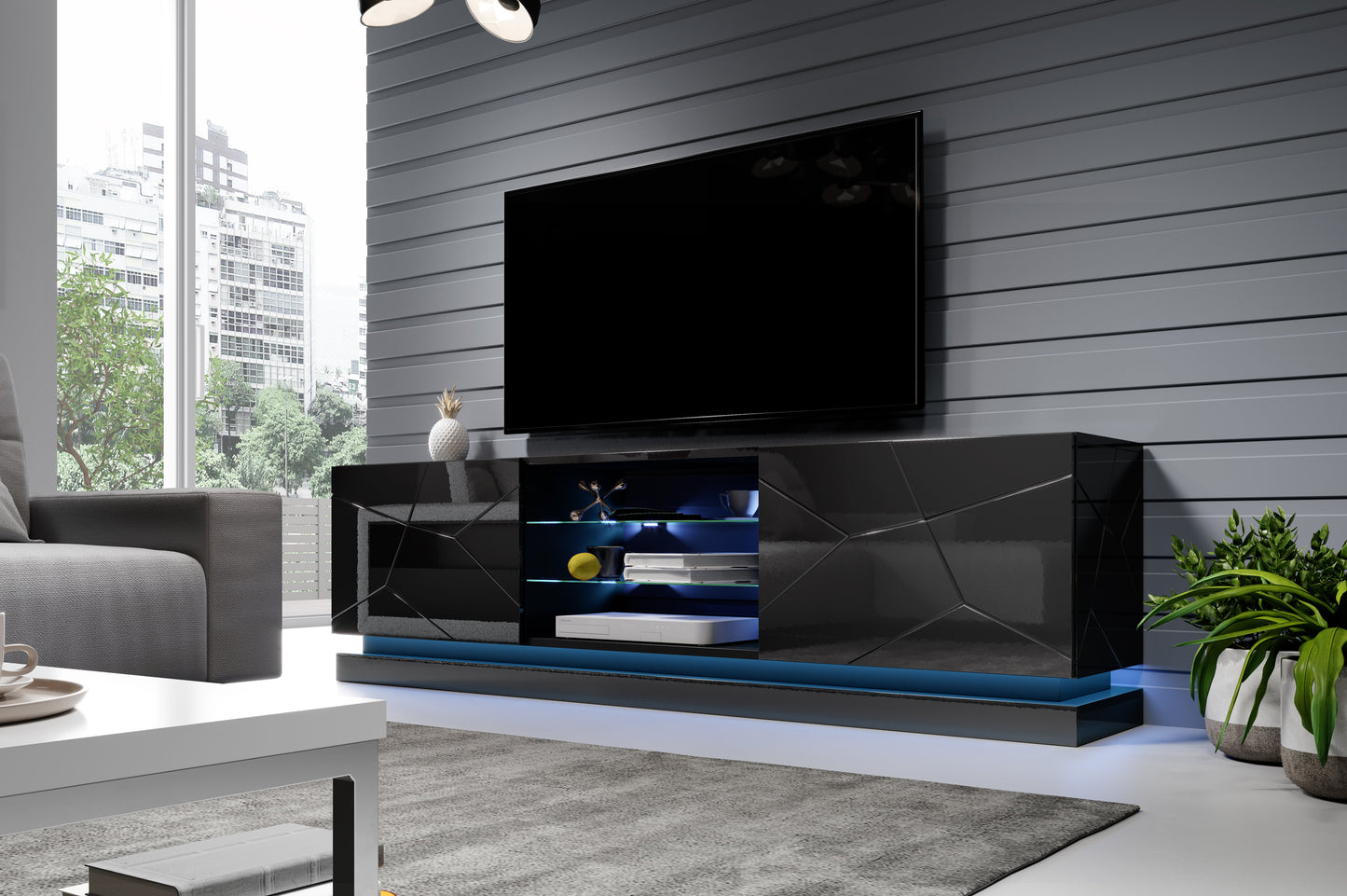 Cama RTV lighting QIU 200 blue