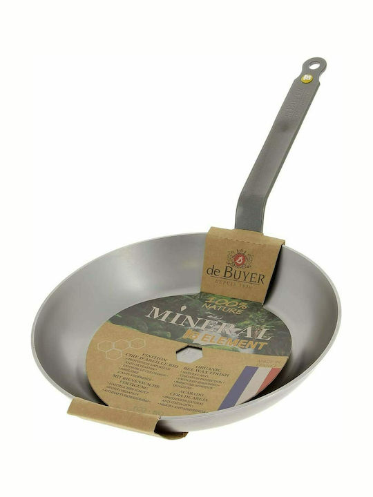 De Buyer Mineral B Element 24 cm Round Frypan