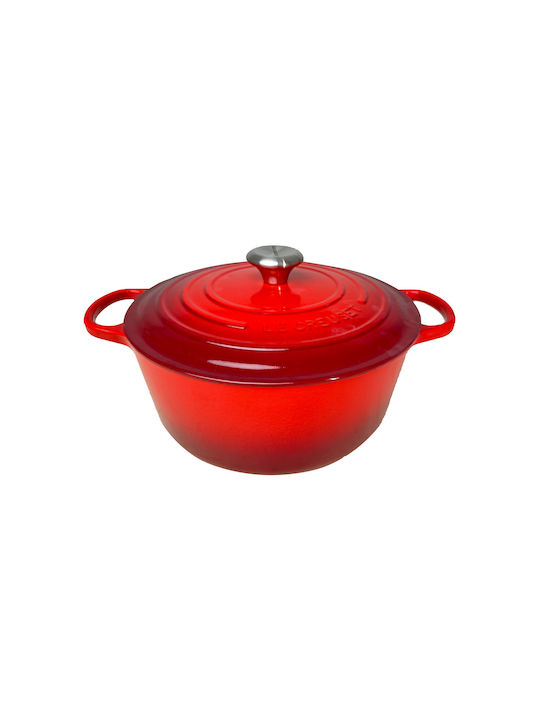 Le Creuset Signature Round Casserole 28 cm Cerise