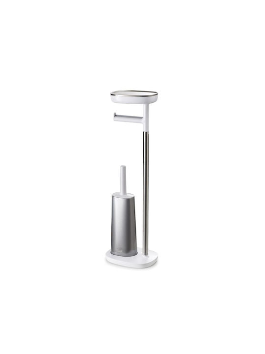 Joseph Joseph EasyStore SST Toilet Roll Holder with Toilet Brush