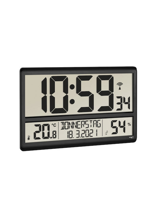 TFA 60.4520.01 radio-controlled clock with room climate