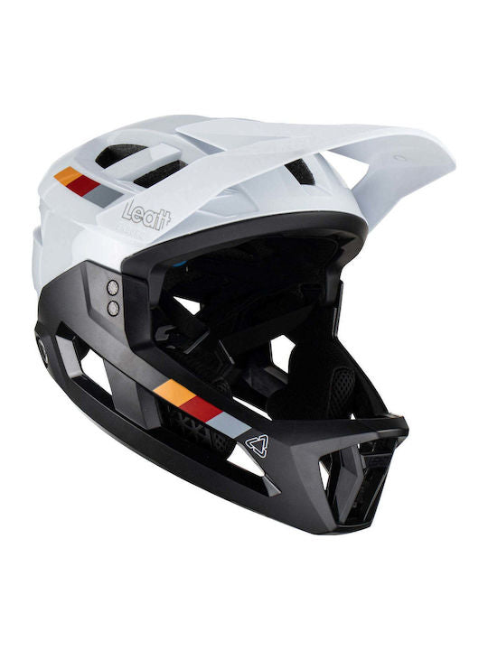 Kask rowerowy z wypinaną szczęką LEATT Helmet MTB Enduro 2.0 V23 rozmiar L (59-63cm) biały