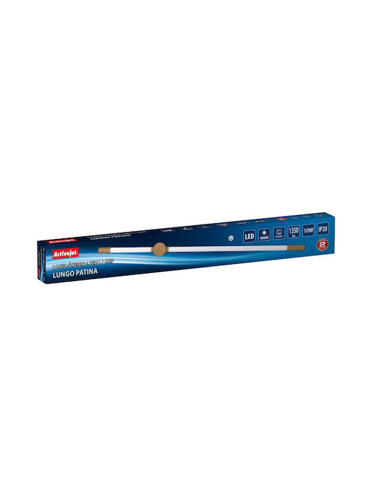Activejet LED wall lamp AJE-LUNGO Patina