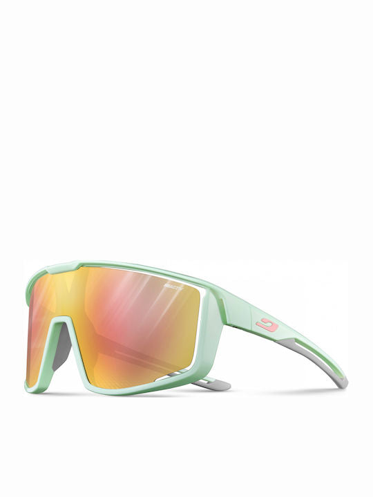 JULBO Fury MATT photochromic glasses, mint colour