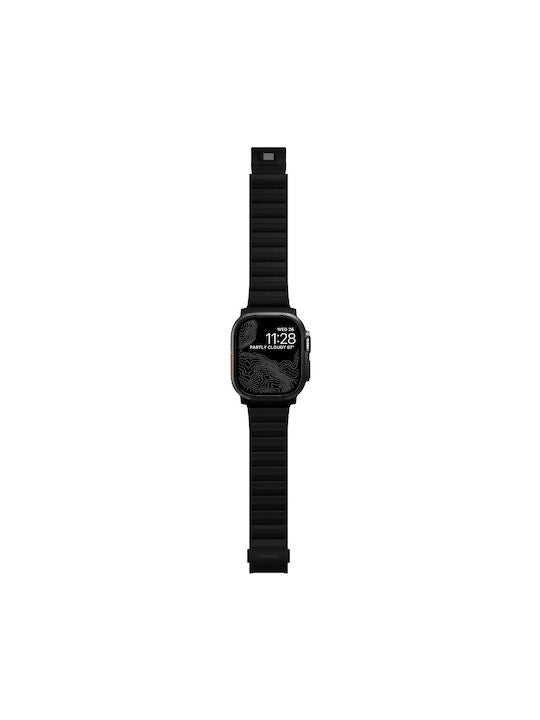 Nomad Strap Titanium Black V2 46mm/49mm Connector Black
