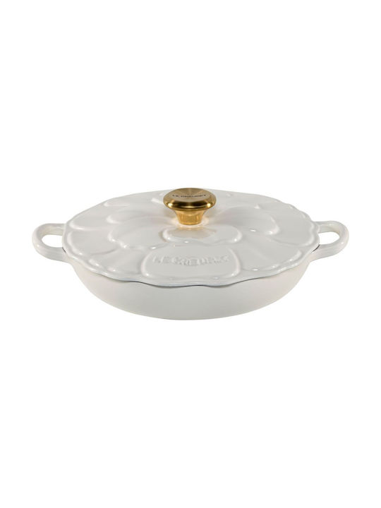 Le Creuset Gourmet Profitopf Flower 26 cm White