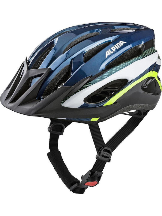 Bike helmet Alpina MTB17 dark blue & neon 58-61