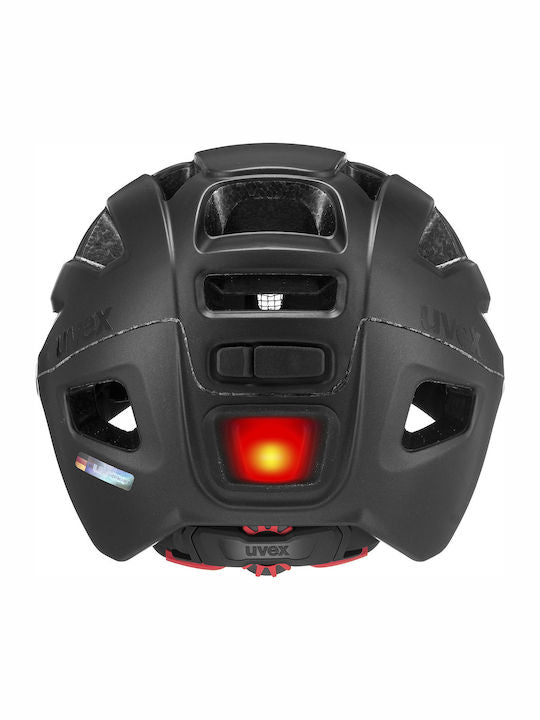 UVEX Finale visor bike helmet 56–61 cm, black matt