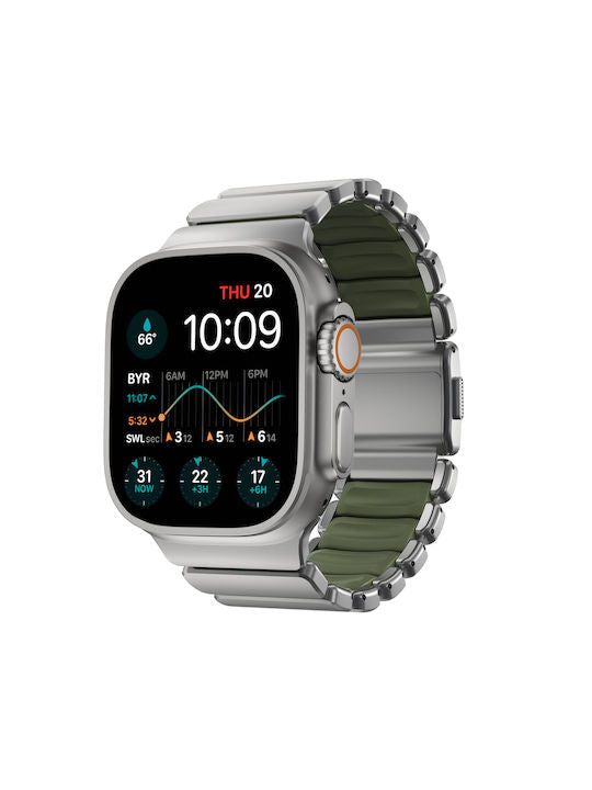 Nomad Stratos Band Natural Titan 49mm Forest