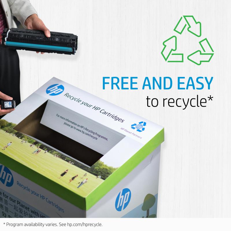 HP 212X Hohe Ergiebigkeit Cyan original LaserJet Tonerpatrone (W2121X)