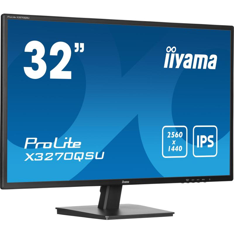 iiyama Monitor ProLite X3270QSU-B1 X3270QSUB1 (X3270QSU-B1)