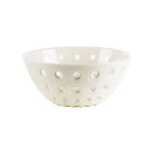 Guzzini Le Murrine Bowl 25 cm Pearl/white/pearl