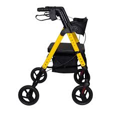 Marsylia Four-Wheel Walker, Yellow RF-617/Ż REHAFUND