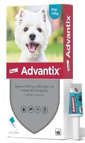 ELANCO Advantix - Parasite Drops for Dogs S - 4 x 1 ml