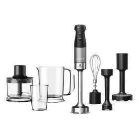 Kenwood Triblade XL Pro Stabmixer HBM80.322BK - Μαύρο/Ανθρακί, 1200 Watt, με Ζαχαροπλάστη και Αναδευτήρα