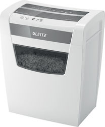 Leitz IQ Home Office P-4 Paper Shredder, Particle-Cut, 22 cm Width, White