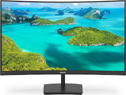 Philips E Line 241E1SCA/00 computer monitor 59.9 cm (23.6") 1920 x 1080 pixels Full HD LCD Black