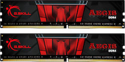 G.Skill Aegis F4-3200C16D-16GIS Memory Module 16 GB (2 x 8 GB) DDR4 3200 MHz