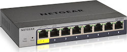 NETGEAR GS108Tv3 Managed L2 Gigabit Ethernet (10/100/1000) Grey