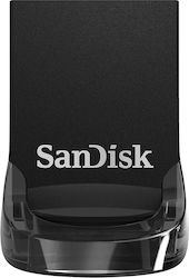 SanDisk Ultra Fit 512 GB (Black, USB-A 3.2 Gen 1, 5 Gbit/s)