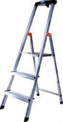 Krause Safety Folding ladder silver