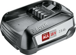 Bosch Powertools Akku PBA 18V 2.5Ah W-B (schwarz, POWER FOR ALL ALLIANCE)