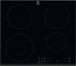 Electrolux LIR60430 60 cm Black Built-in Induction Hob, 4 Zones