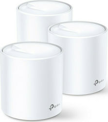 TP-Link AX1800 Whole Home Mesh Wi-Fi 6 System, 3-Pack