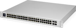Ubiquiti UniFi Pro 48-Port PoE Managed L2/L3 Gigabit Ethernet (10/100/1000) Power over Ethernet (PoE) 1U Silver