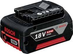 Bosch Powertools Akku GBA 18V 5.0Ah Professional (schwarz/rot, AMPShare Alliance)