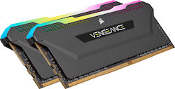 DDR4 16GB PC3200 CL16 CORSAIR VENGEANCE RGB Kit (2x8GB) - Retail