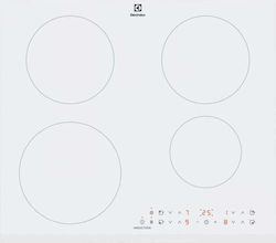 Electrolux LIR60430BW White Built-in 60 cm Induction Hob with 4 Cooking Zones
