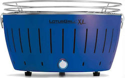 LotusGrill G435 U Blue Portable Charcoal Grill