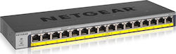 NETGEAR GS116PP Unmanaged Gigabit Ethernet (10/100/1000) Power over Ethernet (PoE) Black