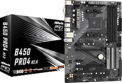 Asrock B450 Pro4 R2.0 Socket AM4 ATX AMD B450