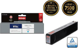 Activejet AH-973CRX Ink Cartridge (Replacement for HP 973XL F6T81AE) - Premium Cyan, 105 ml