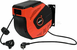 Yato YT-81221 Cord Reel with 1 AC Outlet, 20 Meters